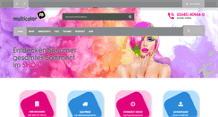 Desktop Screenshot of druckerei-multicolor.com